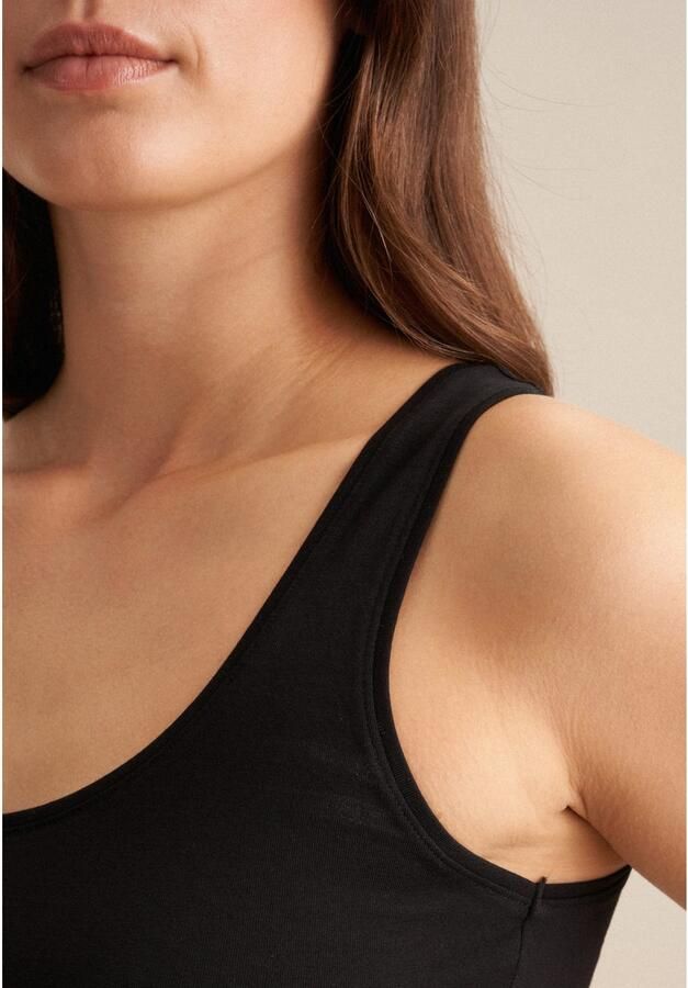 Seidensticker Top Zonder mouwen ronde hals uni - Foto 2