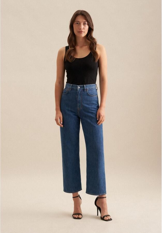 Seidensticker Top Zonder mouwen ronde hals uni - Foto 5