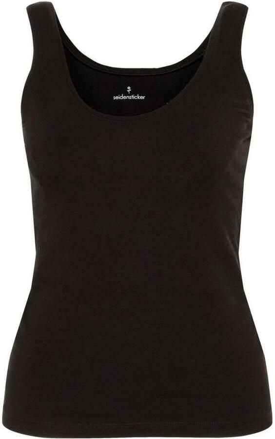 Seidensticker Top Zonder mouwen ronde hals uni - Foto 7