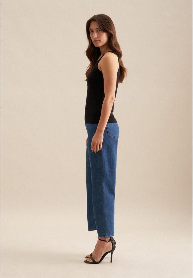 Seidensticker Top Zonder mouwen ronde hals uni - Foto 6