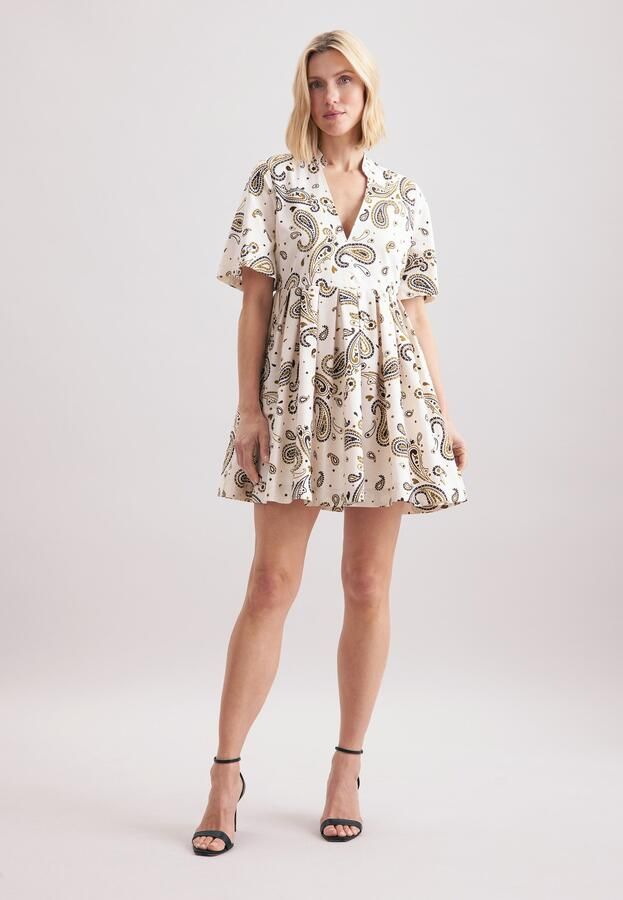 Seidensticker Zomerjurk V-hals Paisley - Foto 6