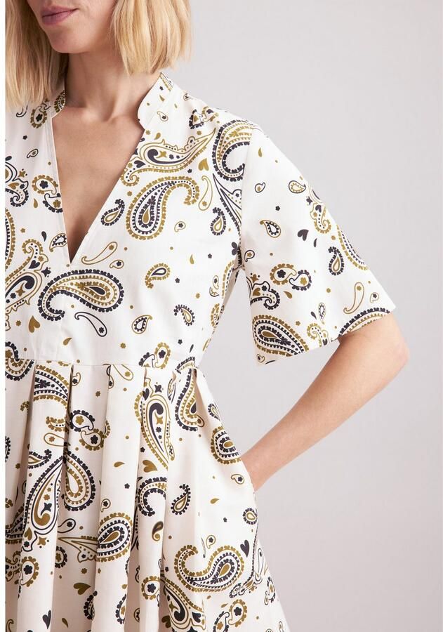 Seidensticker Zomerjurk V-hals Paisley - Foto 3