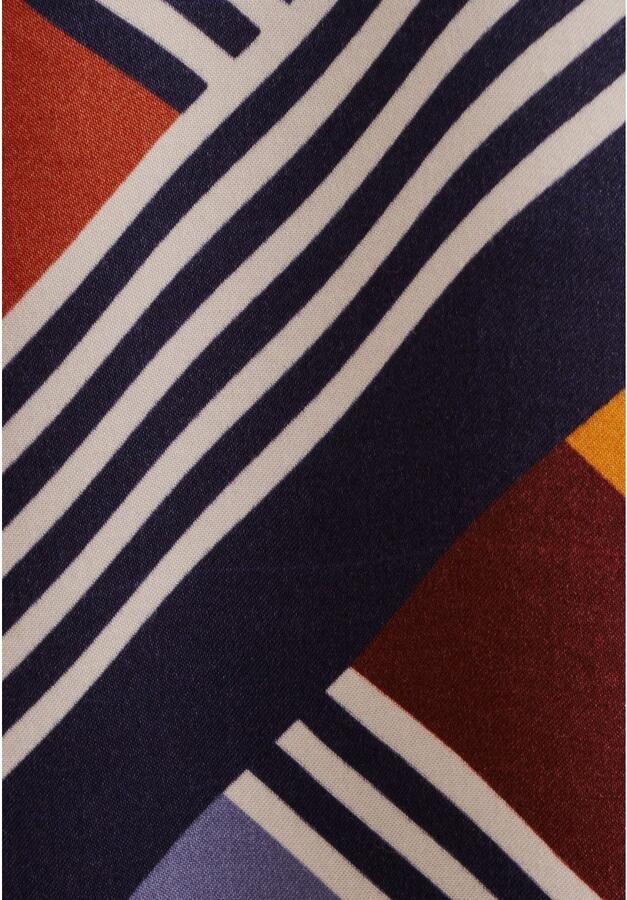 Seidensticker Zomerjurk Zwarte roos 3 4 mouw ronde hals geometrisch patroon - Foto 7