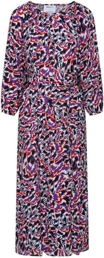 Seidensticker Zomerjurk Zwarte roos 3 4-mouwen ronde hals print - Foto 6