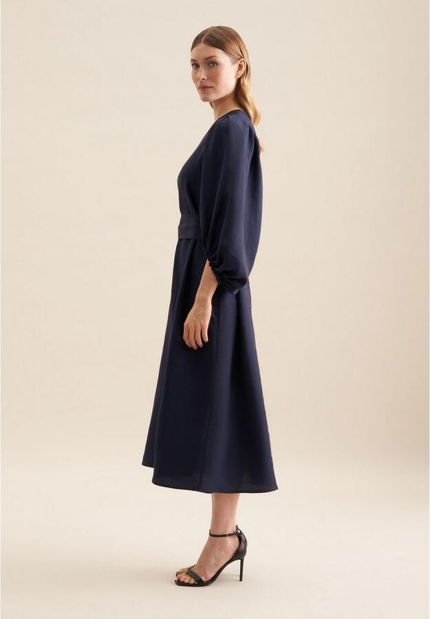 Seidensticker Zomerjurk Zwarte roos 3 4-mouwen v-hals uni - Foto 5