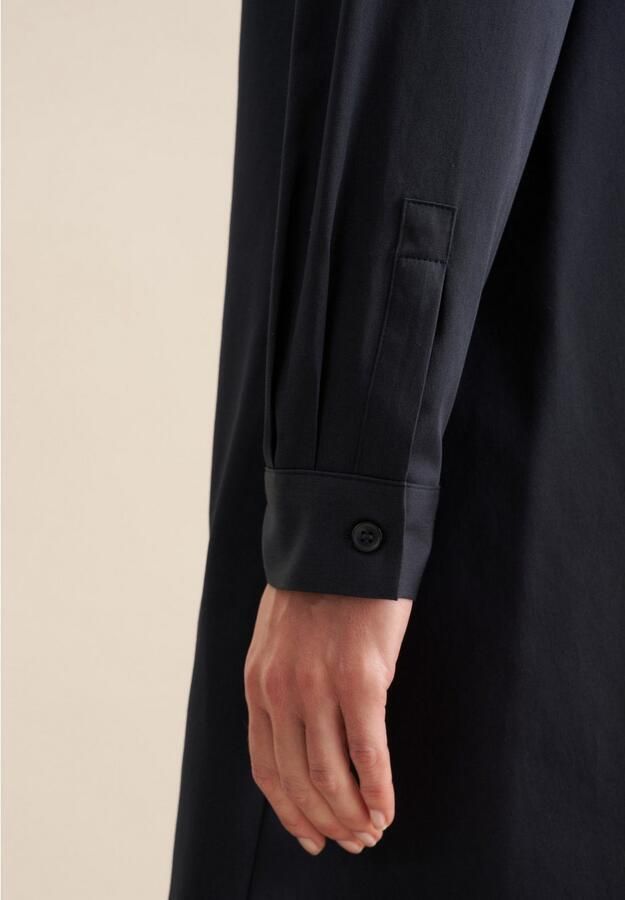 Seidensticker Knielange overhemdjurk met steekzakken - Foto 5