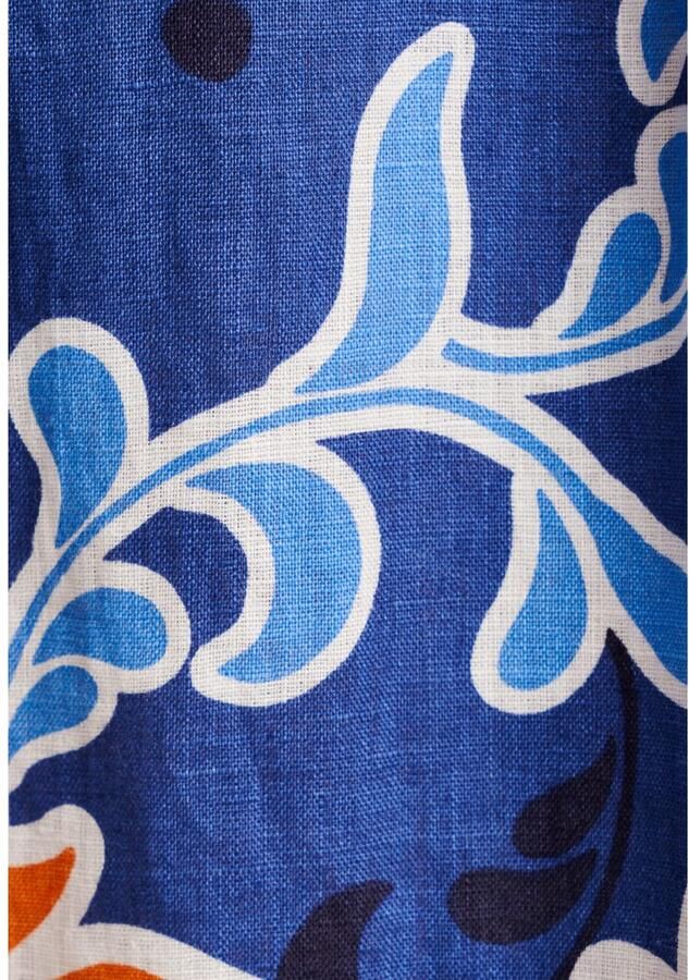 Seidensticker Linnen jurk met korte knoopsluiting model 'Washer!'