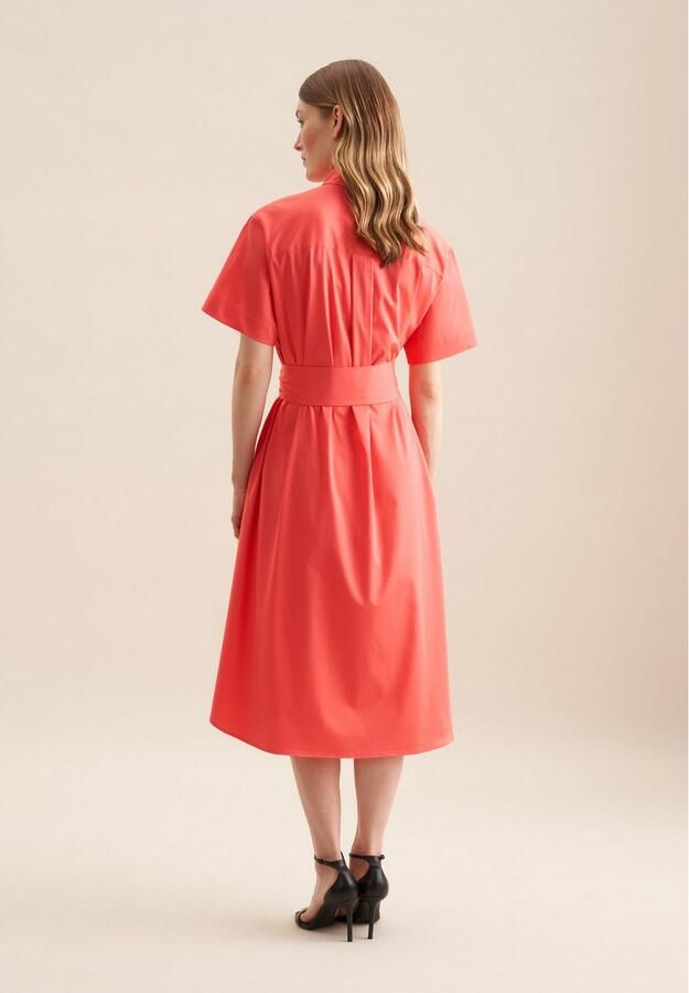 Seidensticker Zomerjurk Zwarte roos Korte mouwen kraag uni - Foto 4