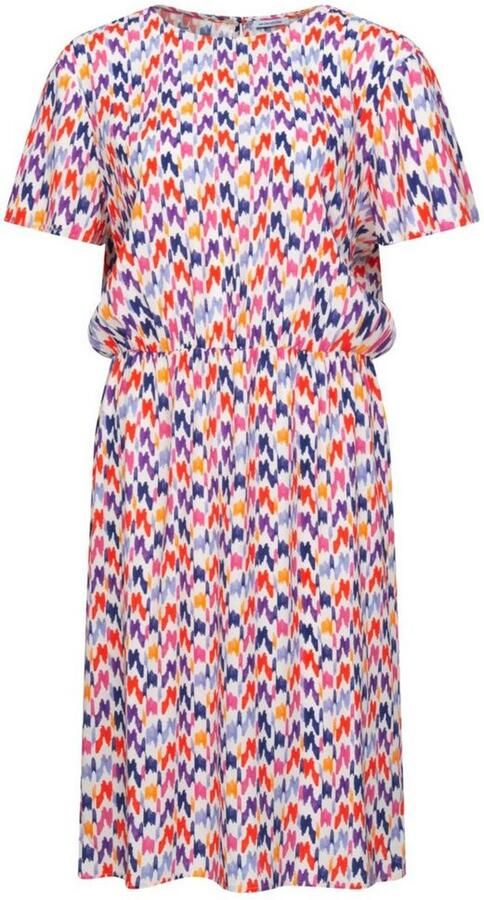 Seidensticker Zomerjurk Zwarte roos Korte mouwen ronde hals print - Foto 5