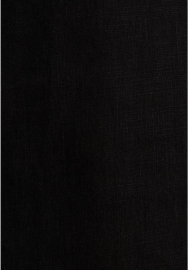 Seidensticker Zomerjurk Zwarte roos Korte mouwen ronde hals uni - Foto 3