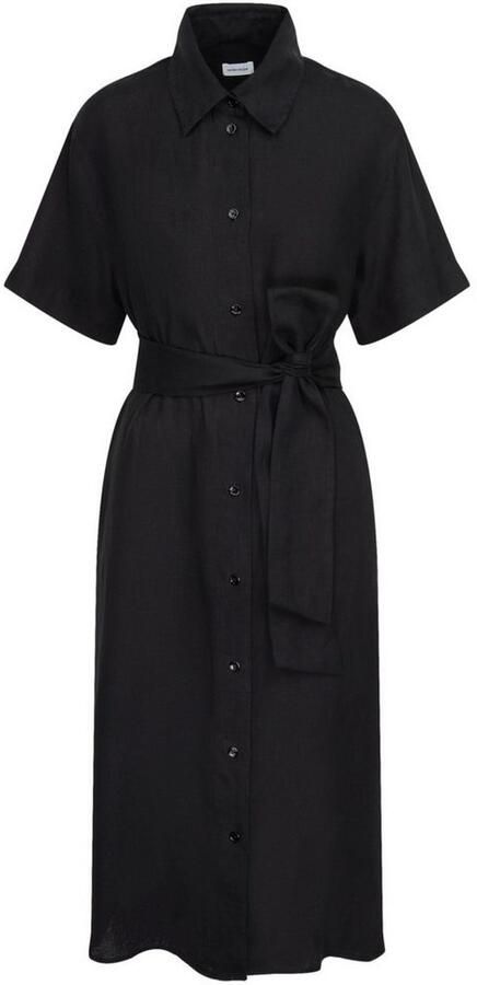 Seidensticker Zomerjurk Zwarte roos Korte mouwen ronde hals uni - Foto 7