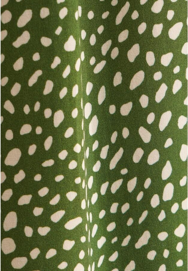 Seidensticker Zomerjurk Zwarte roos Lange mouwen kraag print - Foto 3