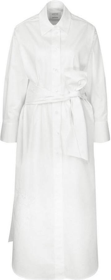 Seidensticker Zomerjurk Zwarte roos Lange mouwen kraag uni - Foto 5