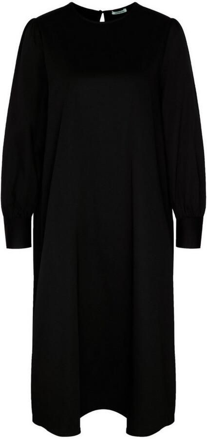 Seidensticker Zomerjurk Zwarte roos Lange mouwen ronde hals uni - Foto 7