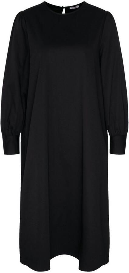 Seidensticker Zomerjurk Zwarte roos Lange mouwen ronde hals uni - Foto 7