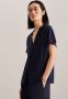 Seidensticker Shirtblouse Zwarte roos Korte mouwen V-hals uni - Thumbnail 1