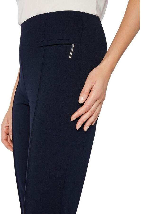 Select! By Hermann Lange Stretchbroek Lea met persplooi en stretch