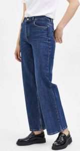 SELECTED FEMME High-waist jeans SLFALICE met wijde pijpen
