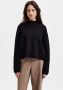 SELECTED FEMME Dames Truien & Vesten Merle Cali Ls Knit Highneck B Zwart - Thumbnail 2