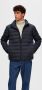SELECTED HOMME Heren Jassen Slhbarry Quilted Jacket B Noos Donkerblauw - Thumbnail 2
