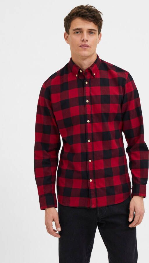 SELECTED HOMME Overhemd met lange mouwen FLANNEL SHIRT