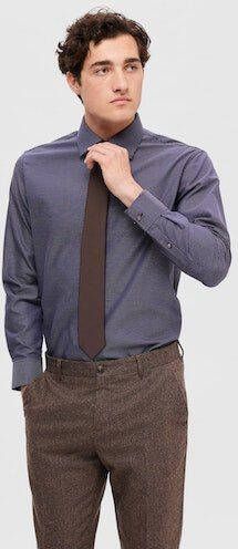 SELECTED HOMME Overhemd met lange mouwen SLHREGDUKE-NON IRON SHIRT LS NOOS