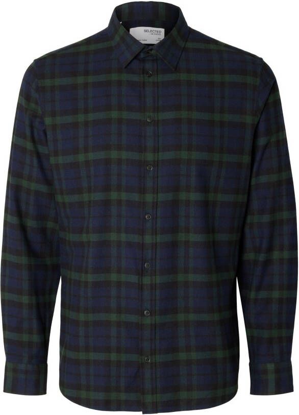 SELECTED HOMME Overhemd met lange mouwen SLHSLIMOWEN-FLANNEL SHIRT LS NOOS