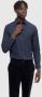 SELECTED HOMME slim fit overhemd SLHSLIMSOHO met all over print donkerblauw - Thumbnail 2