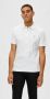 SELECTED HOMME regular fit polo SLHDANTE met logo wit - Thumbnail 2
