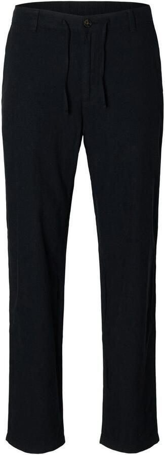 Selected Homme Slim tapered fit broek met tunnelkoord model 'Brody' - Foto 6