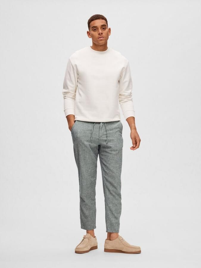SELECTED HOMME Chino SLH172-SLIMTAPE BRODY LINEN PANT NOOS - Foto 4