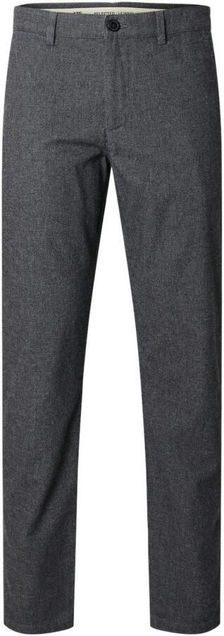 Selected Homme Slim fit chino van katoenmix model '175 BRUSHED' - Foto 6