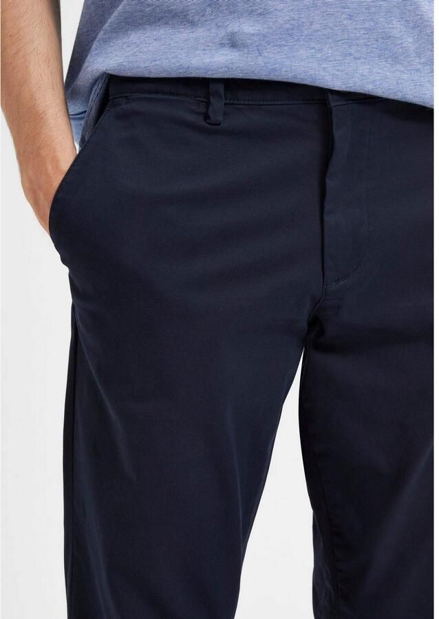 SELECTED HOMME Heren Broeken Slh175-slim New Miles Flex Pant Noos Donkerblauw - Foto 11