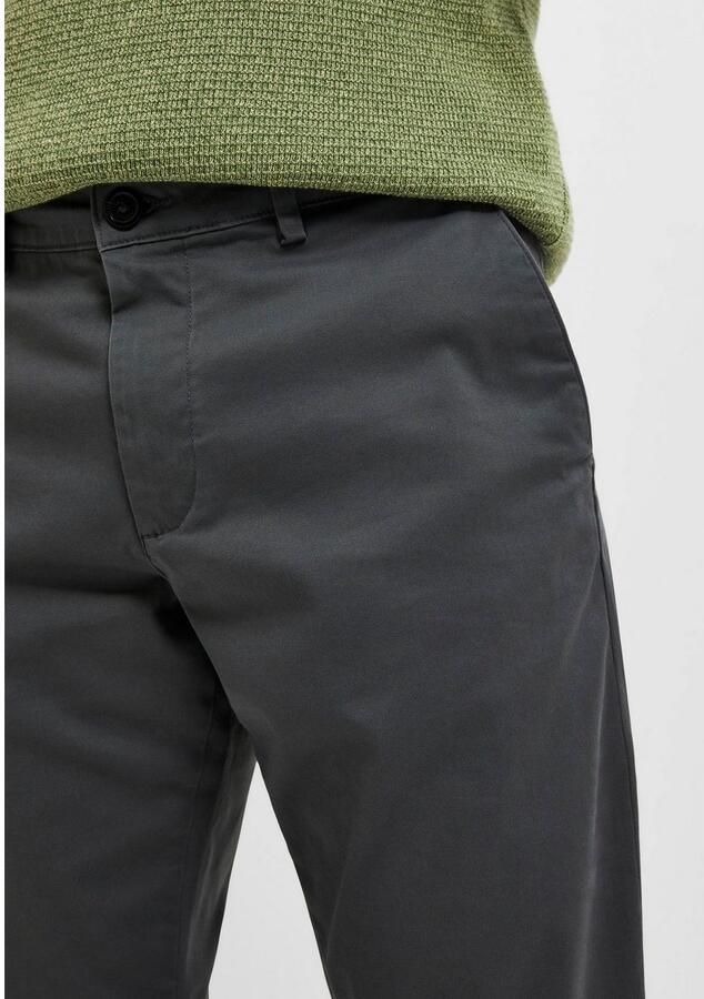 SELECTED HOMME Heren Broeken Slh175-slim New Miles Flex Pant Noos Grijs - Foto 11