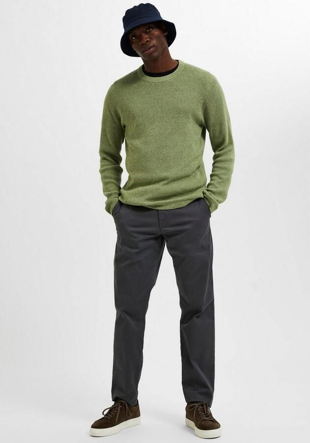 SELECTED HOMME Heren Broeken Slh175-slim New Miles Flex Pant Noos Grijs - Foto 10