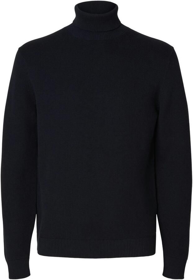SELECTED HOMME Coltrui SLHDANE LS KNIT STRUCTURE ROLL NECK NOOS - Foto 4