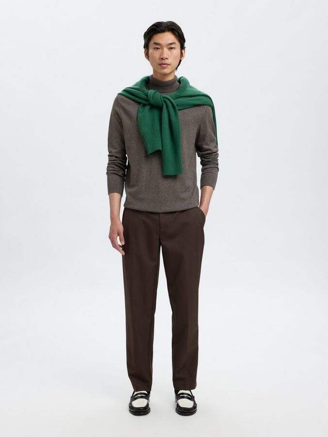 Selected Homme Regular fit gebreide pullover van puur katoen model 'BERG' - Foto 2