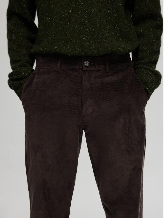 SELECTED HOMME Cordbroek SLH196-STRAIGHT MILES CORD PANT W NOOS