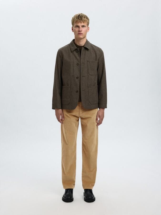 SELECTED HOMME Cordbroek SLH196-STRAIGHT MILES CORD PANT W NOOS - Foto 2