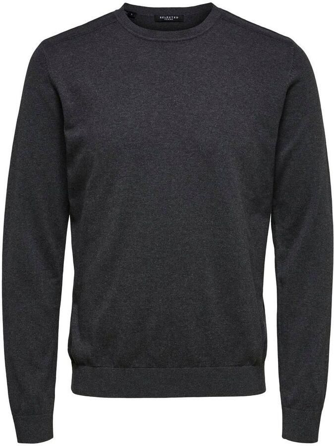 Selected Homme Regular fit gebreide pullover van puur katoen model 'BERG' - Foto 7