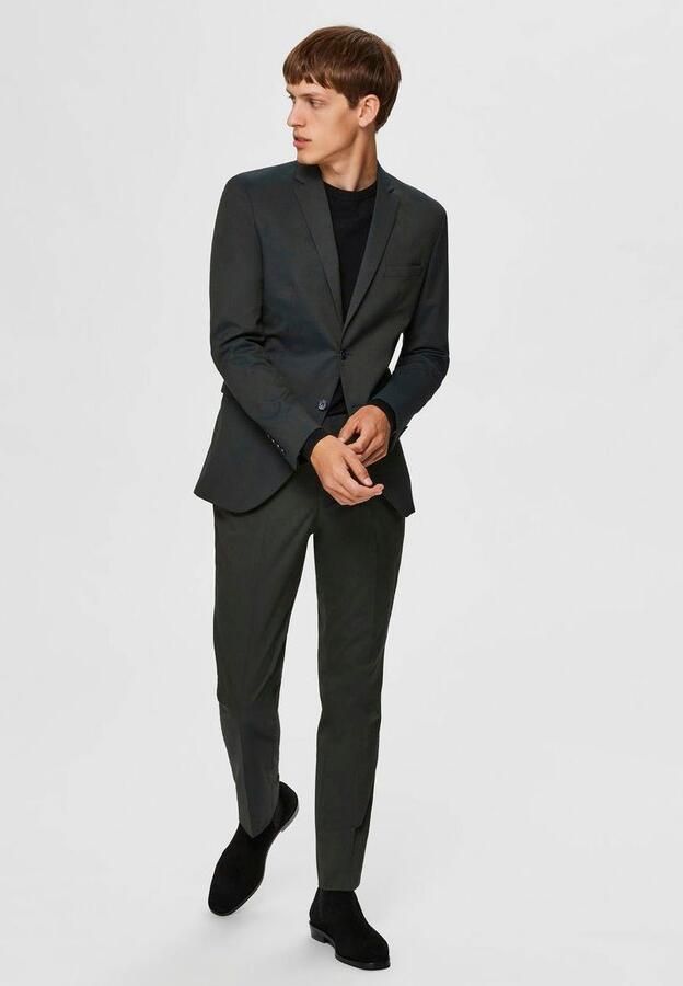 Selected Homme Regular fit gebreide pullover van puur katoen model 'BERG' - Foto 8