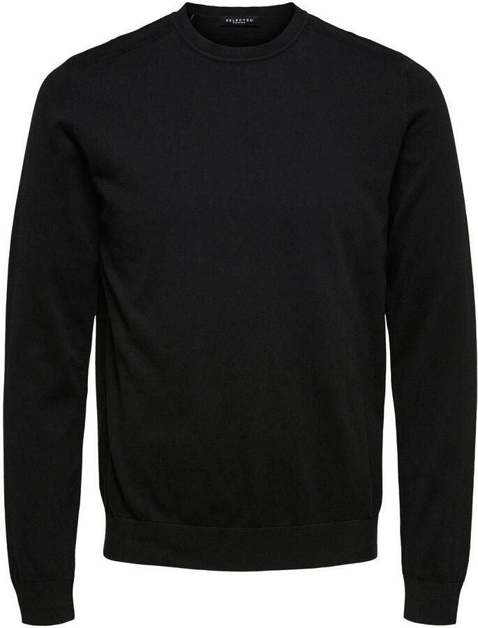 Selected Homme Regular fit gebreide pullover van puur katoen model 'BERG' - Foto 5