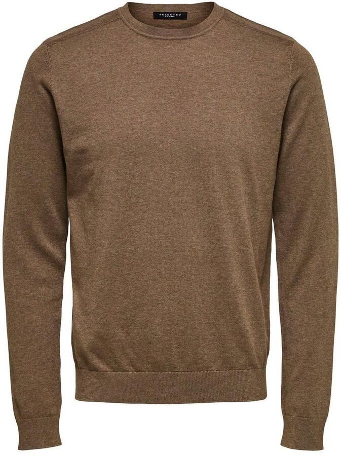 Selected Homme Regular fit gebreide pullover van puur katoen model 'BERG' - Foto 7