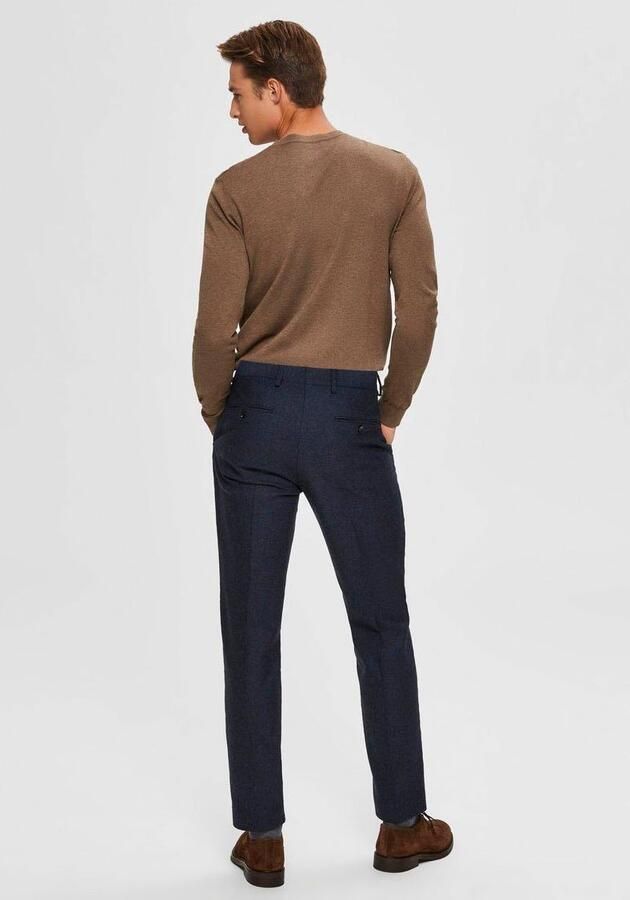 Selected Homme Regular fit gebreide pullover van puur katoen model 'BERG' - Foto 9