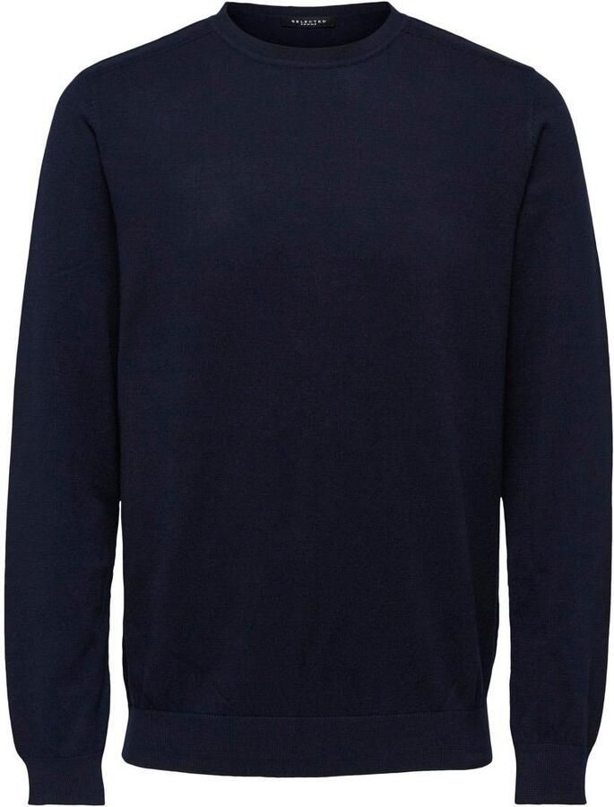 Selected Homme Regular fit gebreide pullover van puur katoen model 'BERG' - Foto 5