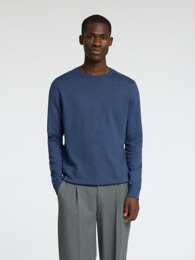 SELECTED HOMME Gebreide trui SLHBERG CREW NECK NOOS - Foto 6