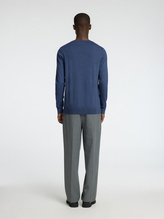 SELECTED HOMME Gebreide trui SLHBERG CREW NECK NOOS - Foto 5