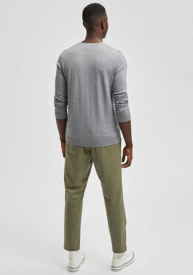 Selected Homme Regular fit gebreide pullover van puur katoen model 'BERG' - Foto 4