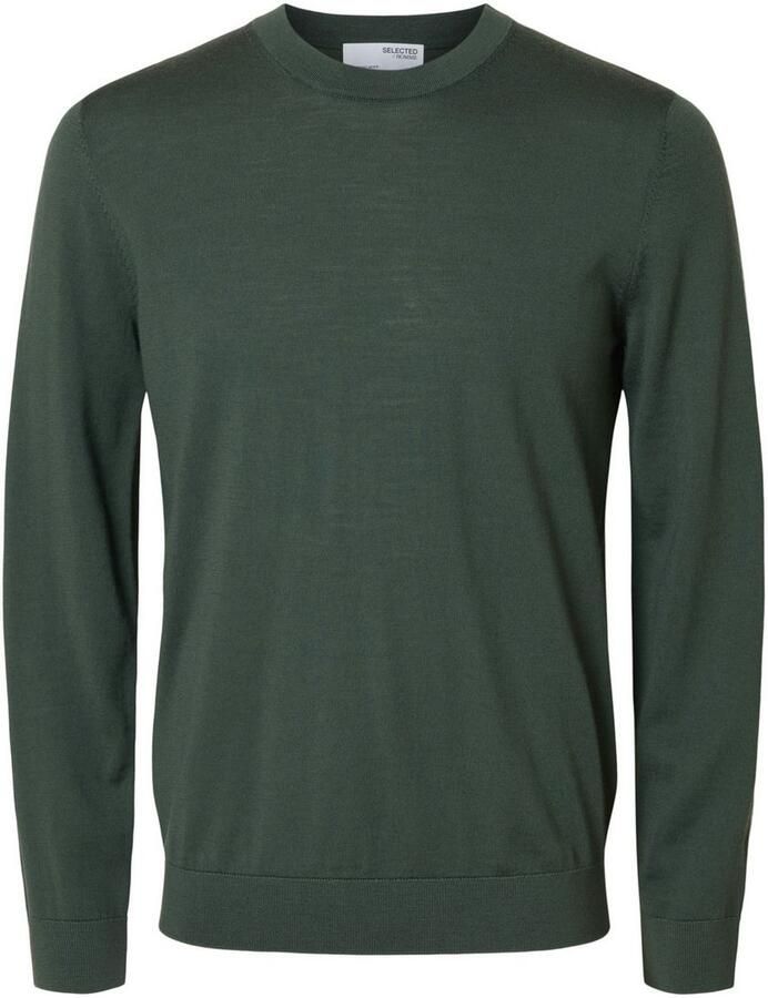 Selected Homme Regular fit pullover van zuivere merinowol model 'TRAY'