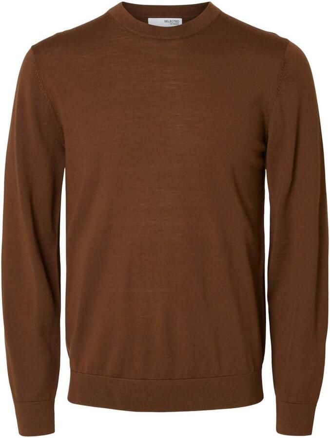 Selected Homme Regular fit pullover van zuivere merinowol model 'TRAY' - Foto 2